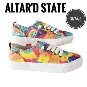 Altar'd State tie dye shoes, size 6,5